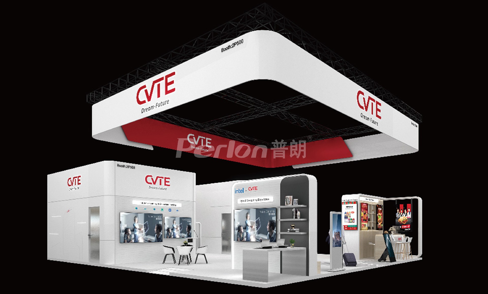 CVTE-西班牙展台设计搭建